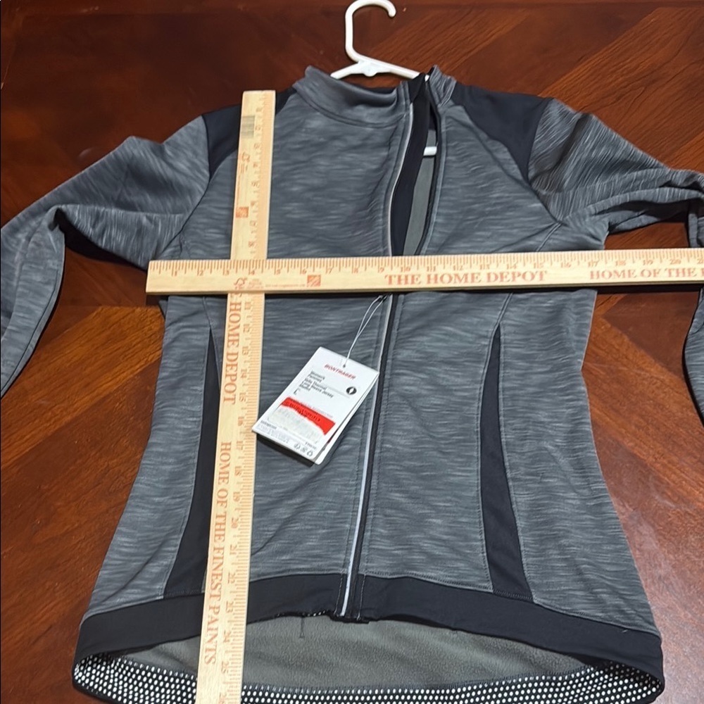 NWT bontrager Women's road bike jersey cycling Gray Jacket front zip - Picture 12 of 14